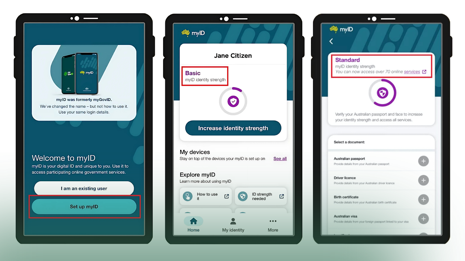 myID app australia